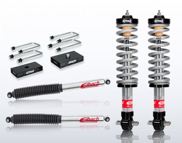 FORD RANGER (TKE) 2.3 EcoBoost 4x4 270 PS (19-) Höherlegung Gewindefahrwerk Eibach Pro-Truck-Kit E93-35-048-01-22