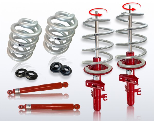 VW TRASPORTATORE T5 Cassone 2.0 TDI 4motion 140 PS (09-15) CARGO2-HT Sospensione per Aumento di carico Eibach EKO-CHT-85-013-02-22